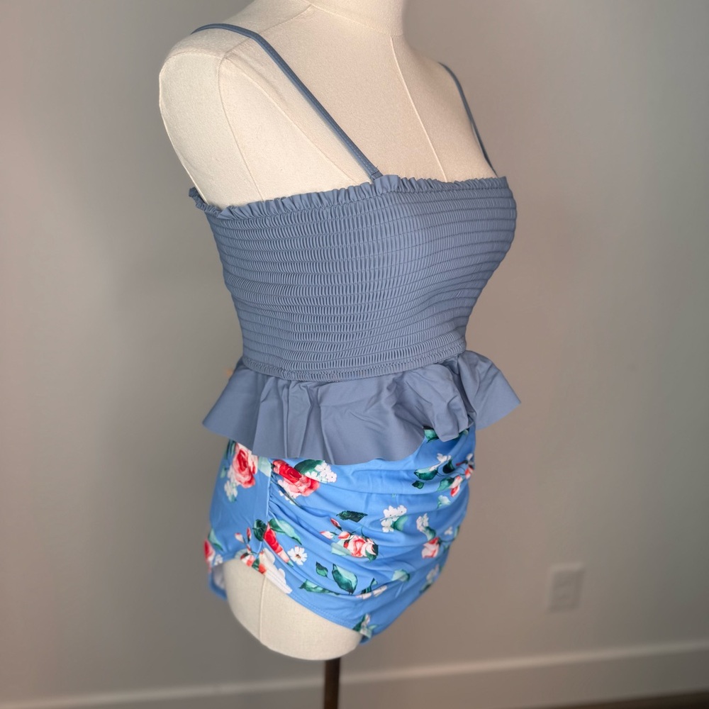 High Waisted Maternity Bikini Two Piece